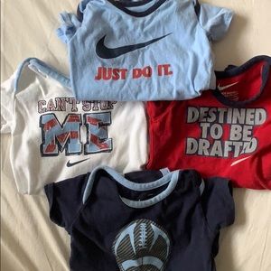 Nike baby boy onesies